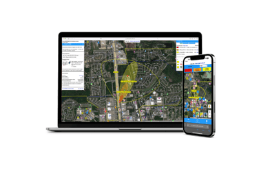 Monitorare e prevedere in tempo reale le dimensioni, la velocità e la direzione di un pennacchio.