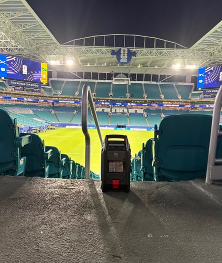 L'EXO 8 di Blackline Safety a tutela del pubblico durante i Mondiali FIFA del 2026.
