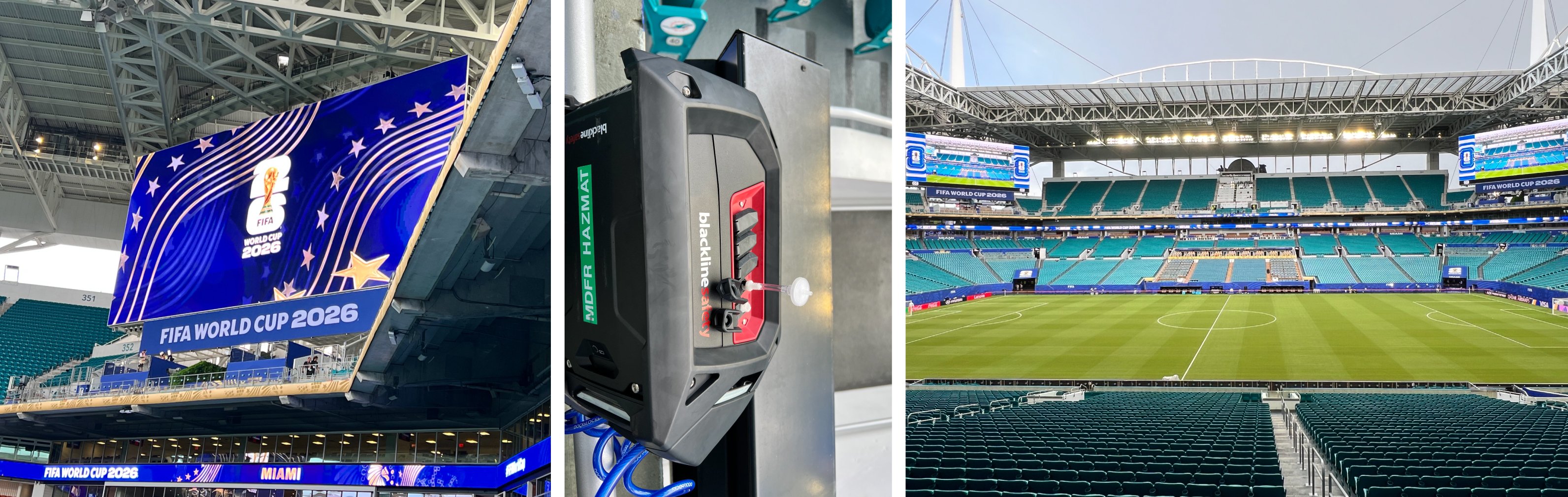 I monitor di zona Blackline EXO 8 funzionano senza intoppi e rimangono connessi durante i Mondiali FIFA 2026