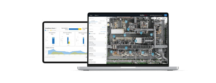 Blackline Live monitora l'utilizzo e la conformità