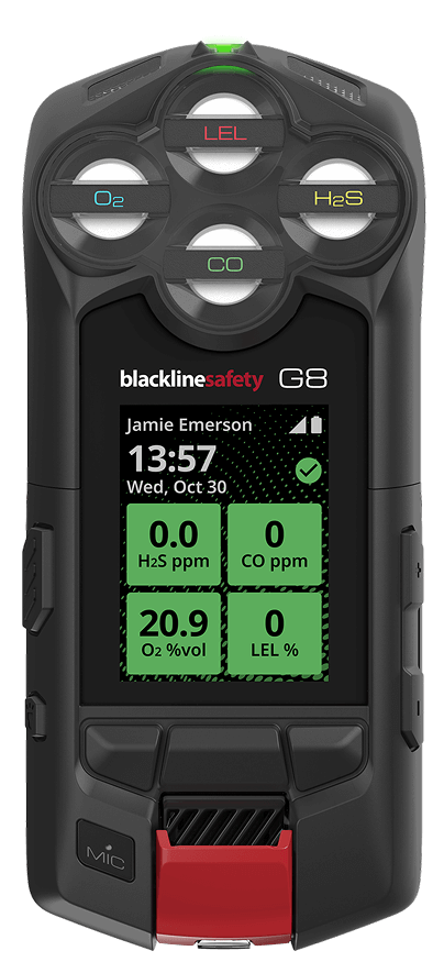 Dispositivo G8 in riposo