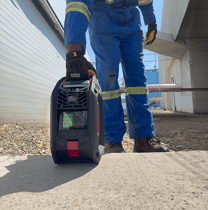 Monitoraggio dell'area per garantire la sicurezza dei lavoratori