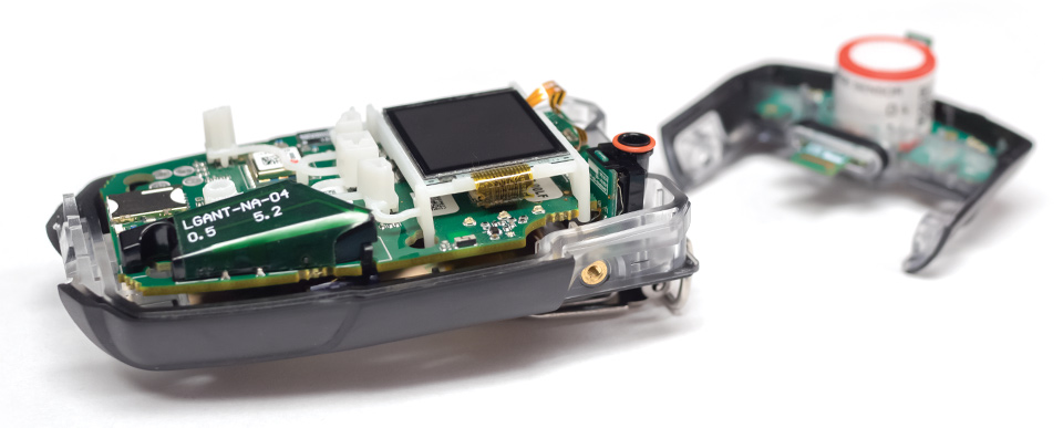 Blackline Safety G7 è un rilevatore di gas connesso con comunicazione wireless in tempo reale.